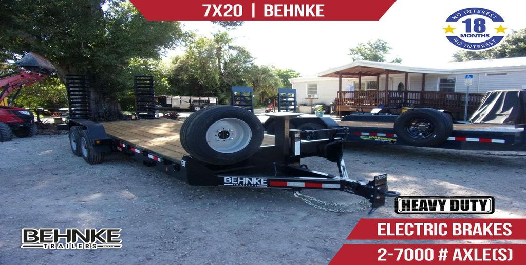 New 2025 Behnke 7 x 20 Equipment 20k Trailer — Trailer Tails LLC — view 2